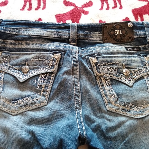 Miss Me Women's easy bootcut Jeans - Picture 4 of 4